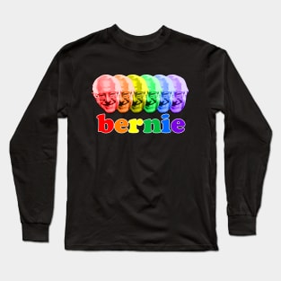 Bernie Sanders (rainbow design) Long Sleeve T-Shirt